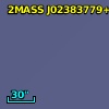 2MASS J02383779+1017340