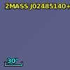 2MASS J02485140+0050440