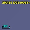 2MASS J02540018+0719568