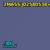2MASS J02540534+1857214