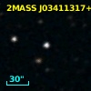 2MASS J03411317+0048372