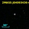 2MASS J04093436+0011370