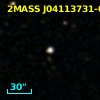 2MASS J04113731-0837342