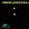2MASS J10522261+1552149