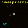 2MASS J11133226+1119487