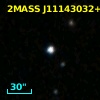 2MASS J11143032+3639299