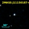 2MASS J11150187+2737344