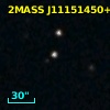 2MASS J11151450+3745141