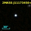 2MASS J11173450+7632152