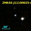 2MASS J11190025+0839118