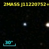 2MASS J11220752+1020578