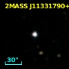 2MASS J11331790+2603580