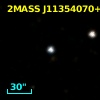 2MASS J11354070+2634136