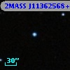2MASS J11362568+1807548