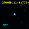 2MASS J11411779+3953463