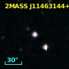 2MASS J11463144+5407576