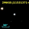 2MASS J11531371+1643564