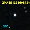 2MASS J12160842+7613042