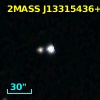 2MASS J13315436+7029045