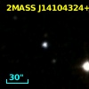 2MASS J14104324+6155414