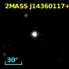 2MASS J14360117+6210476