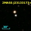 2MASS J23133173+1525477