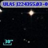 ULAS J224355.03-004618.5
