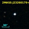 2MASS J23260179+0027576