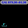 GAL 079.30+01.30