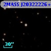 2MASS J20322226+4054096