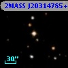 2MASS J20314785+4100406