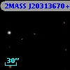 2MASS J20313670+4023233