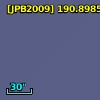 [JPB2009] 190.8985420+11.5527339