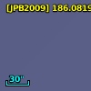 [JPB2009] 186.0819956+7.3097828
