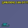 [JPB2009] 186.0775435+7.3231694