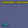 [JPB2009] 186.0764661+7.3176808
