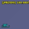 [JPB2009] 184.9445631+12.8009499