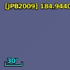 [JPB2009] 184.9440114+12.8022632