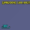 [JPB2009] 184.9425179+12.7927925