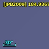 [JPB2009] 184.9367649+12.8072716