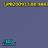 [JPB2009] 184.9447417+12.8061650