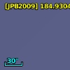 [JPB2009] 184.9304659+12.7906649