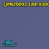 [JPB2009] 184.9300184+12.8099329