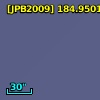 [JPB2009] 184.9501153+12.7885773