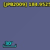 [JPB2009] 184.9525276+12.8047685