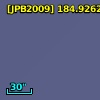 [JPB2009] 184.9262066+12.7886932