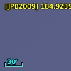 [JPB2009] 184.9239631+12.7917247
