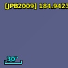 [JPB2009] 184.9423371+12.7807576