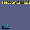 [JPB2009] 184.9223796+12.7891626