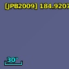 [JPB2009] 184.9207431+12.8047393